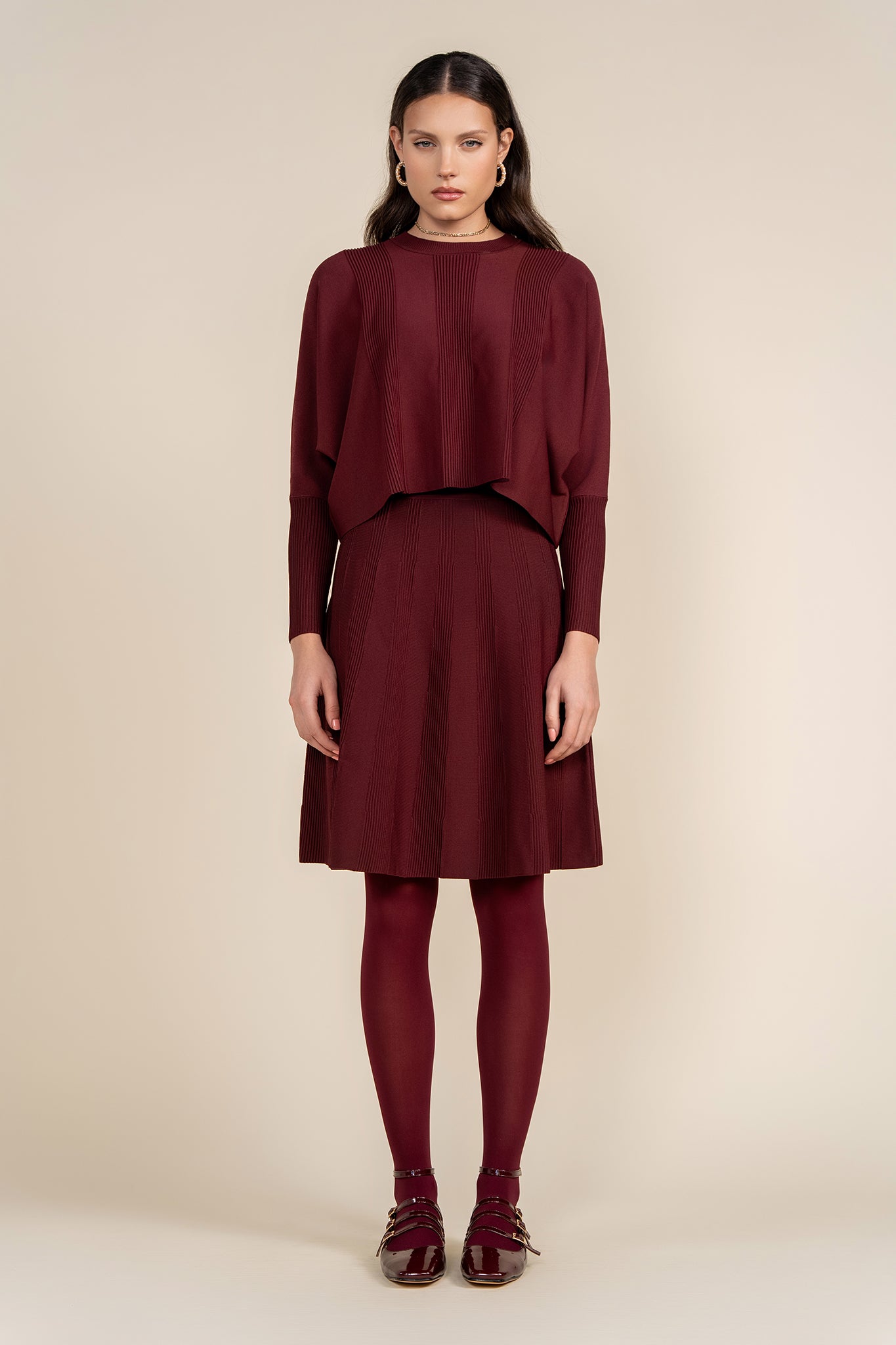 Baia Sweater in Merlot