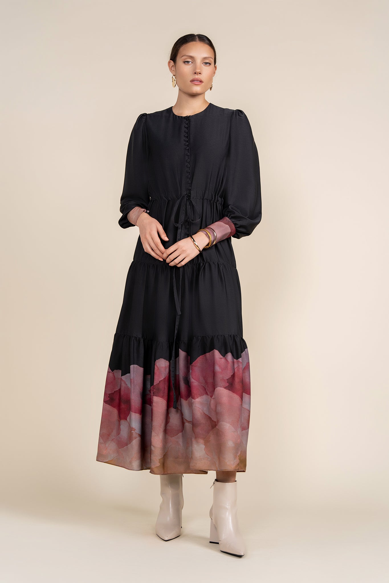 Belle Maxi Dress in Black