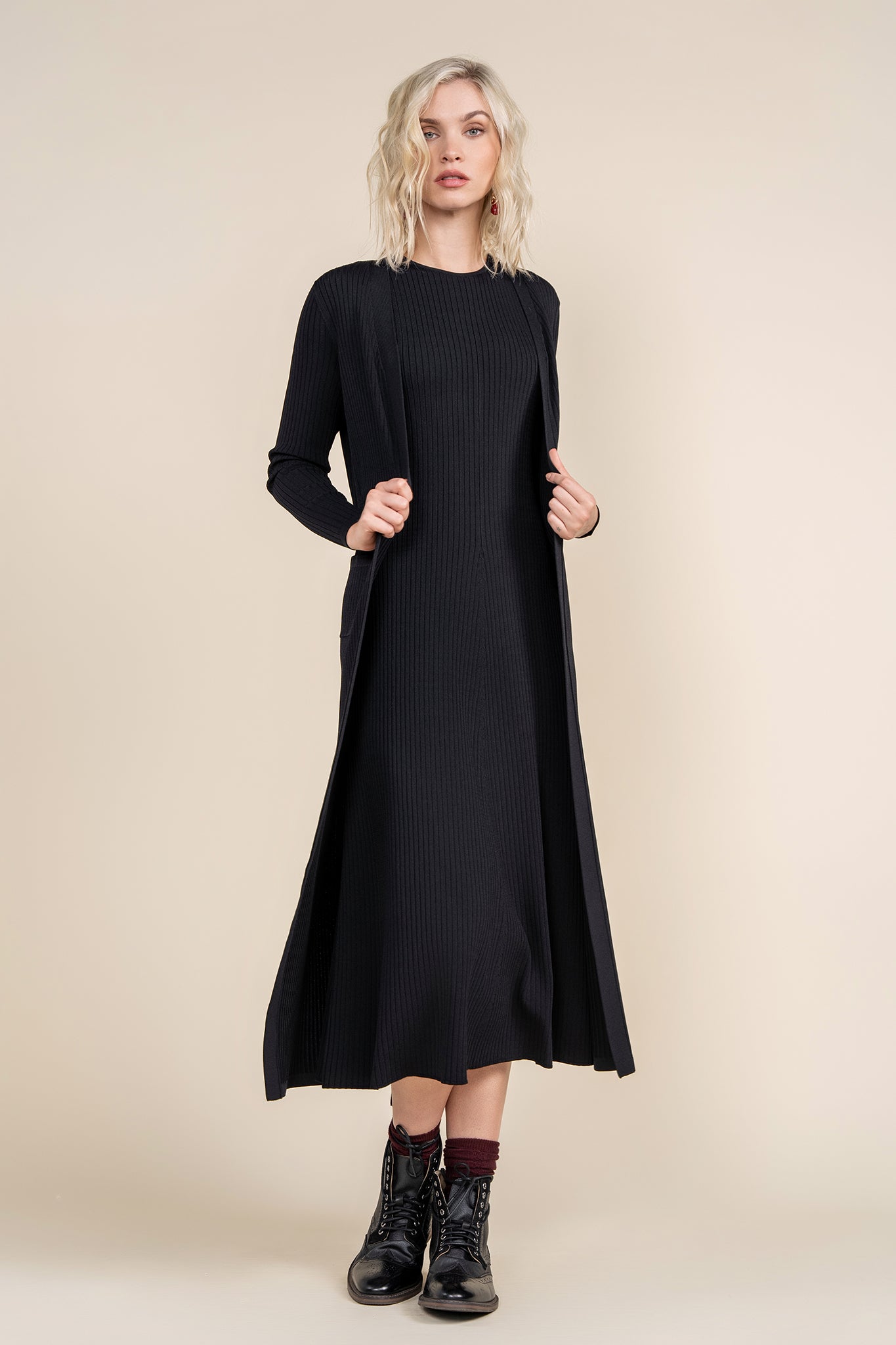 Caché Dress in Black