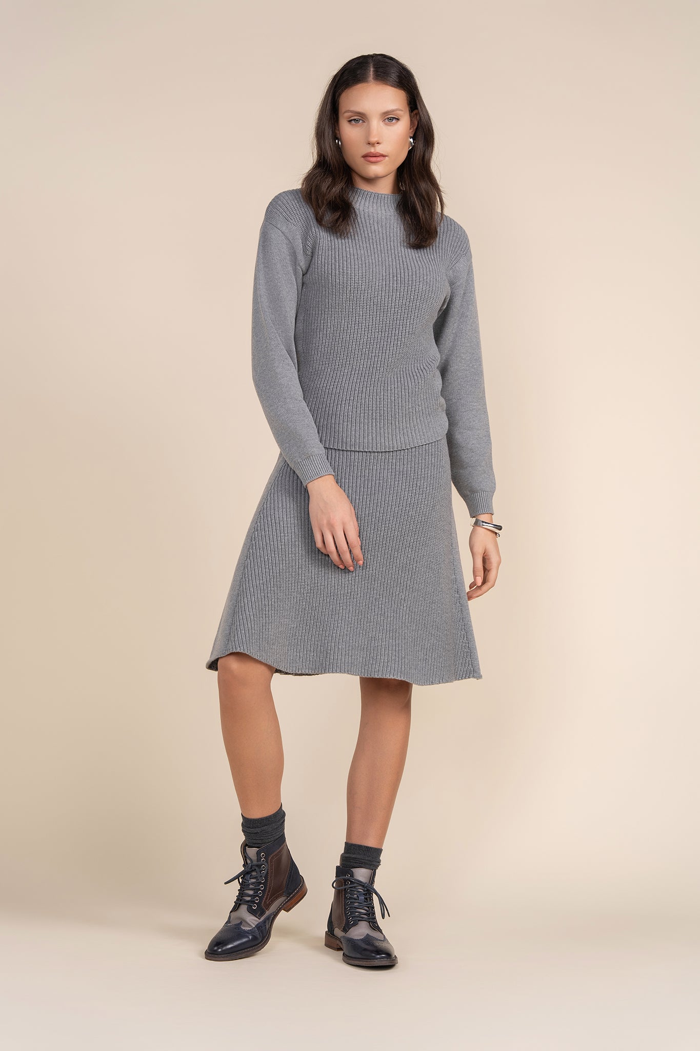 Marinha Sweater in Stone Gray